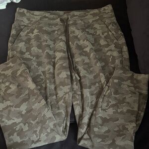 lululemon athletica Brown Camo Joggers